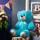 thumbnail image 3 of Peluche gigante con forma de oso de peluche HollyHome, 90 cm, color azul lago, 3 of 9