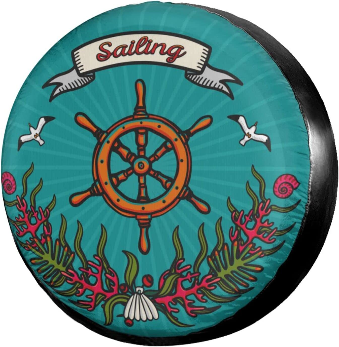 Giraffe Spare Tire Covers for Jeep RV Trailer SUV Truck and Many