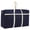 Navy, variant on 210L Extra Large Moving Bag Travel Luggage Bag Foldable Waterproof Storage Bag Double Zipper and Strong Handle Moving Available Black