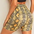 thumbnail image 4 of Viikei Womens Shorts Plus Size Clearance Shorts for Women Fashion Women Summer Snakeskin Print Leggings Sports Casual Cycling Short Pants, 4 of 9