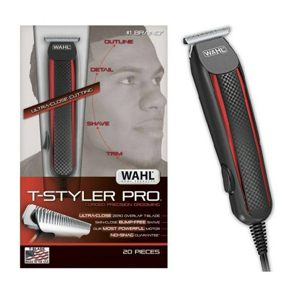 Wahl T Styler Pro Corded Beard Trimmer Hair Clipper For Men – For ...