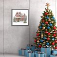 thumbnail image 2 of (XD221) Serie Paisaje Casa Nieve Navidad Con Diamantes Parciales Pintura Resina Diamante Con Forma Especial 30*30CM, 2 of 9