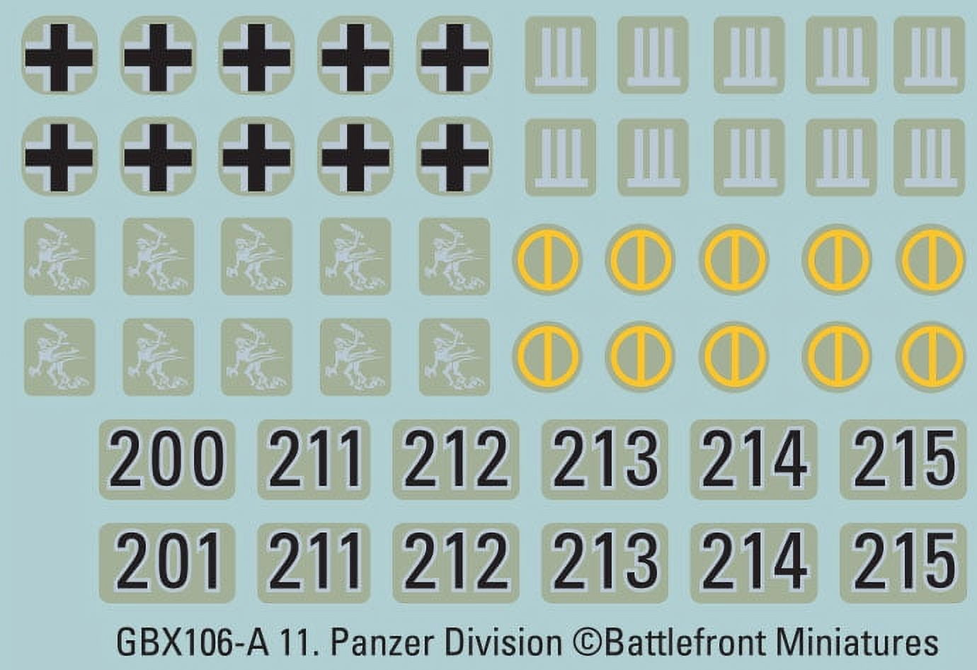 Battlefront Miniatures Flames of War Stug (Late) Assault Gun Platoon GBX123
