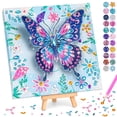 thumbnail image 1 of Kit de arte con diamantes Celecstan Mariposa para niños, 1 of 7