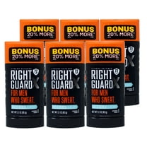 6 Pack - Right Guard Xtreme Defense Antiperspirant & Deodorant for Men Who Sweat, 72 HR, Arctic Refresh All-Day Scent, 3.1oz