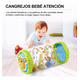 thumbnail image 5 of Rodillo Cilindro Inflable Para Bebé Estimulación Gateo Oso, Verde, 5 of 5
