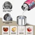 thumbnail image 3 of 20 Oz Pioneer Flower Coffee Tumbler Double Wall Insulated Stainless Steel Water Bottle | Metal Reusable Thermoses Flask with Cup Cap | Leak & Sweat Proof with Anti-Dust Lid, 3 of 7