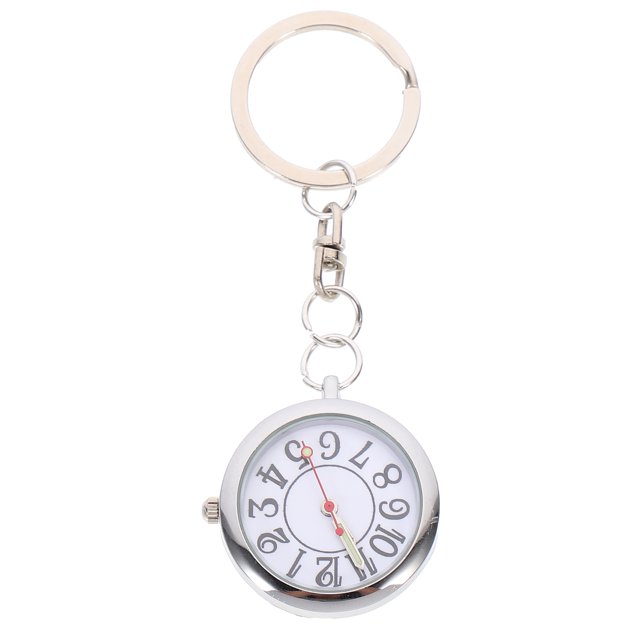 Kids Watch with Precise Time Keeping Modern Design and Big Numbers for Elderly Nurse Silver