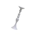 thumbnail image 1 of facefd Long Stand Metal Candle Tea Light Holder Candlestick Flower Vase White-L, 1 of 6