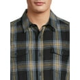 thumbnail image 2 of Burnside Men's Plaid Flannel Shirt, Sizes S-2XL, 2 of 5
