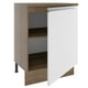 thumbnail image 4 of Mueble de Cocina Madesa Glamy 60 cm 1 Puerta Marrón/Blanco, 4 of 5