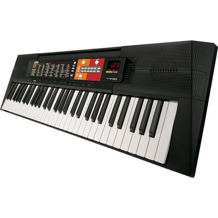 Yamaha PSR-F51 Starter 61-Key Portable Keyboard w/ SK A2 Survival Kit