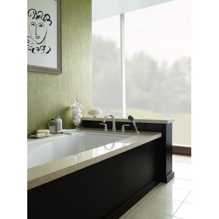 Delta Lahara Roman Tub Filler with Hand Shower, Available in Various Colors