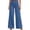 Blue, variant on Tqcoqu Wide Leg Jeans for Women High Waisted Stretchy Denim Pants Trendy Seamed Front Loose Fit Trousers,Black,Women's S-XXL