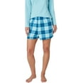 thumbnail image 5 of Eddie Bauer Ladies' 3-Piece Waffle Fleece Pajama Set 1608997 Blue S, 5 of 6
