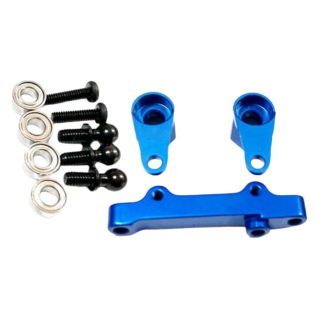 RC Car Bellcranks y Drag para 1/16 RC Car, para Mini-T2.0 1:18 RC Truck Upgrade Parts Azul CUTICAT Grupo Directivo RC