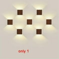 thumbnail image 4 of Wood Grain Bedroom Bedside Wall Lamp Background Corridor Lamp Corridor Entrance Staircase Lamp Wall Atmosphere Lamp B, 4 of 5