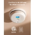 thumbnail image 2 of X-Sense Smoke and Carbon Monoxide Detector Combo, 10-Year Sensor with Digital Display, Standalone Alarm, Certified to Latest UL Standards, 5 PACK, SC01, 2 of 10