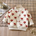 thumbnail image 2 of Zshosam Baby Girl Cardigan Sweaters Girls Open Front Cardigan Sweaters Kids Fall Fashion Outerwear Size 18 24 Months,(White 18-24 Months), 2 of 4