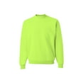 thumbnail image 6 of JERZEES - Hi Vis NuBlend Crewneck Sweatshirt | High-Stitch Density, Seamless body, Adult Fleece Sweater, Pre-Shrunk 8 oz, Pack-3, Size M, 6 of 6