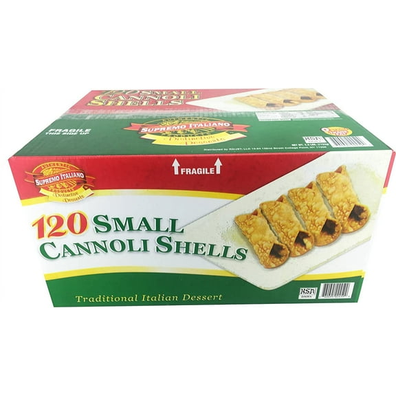 Supremo Italiano 120 Small Cannoli Shells