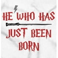 thumbnail image 2 of He Who Has Just Been Born Wizard Bodysuit Jumper Boys Infant Baby Brisco Brands NB, 2 of 6
