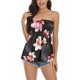 thumbnail image 1 of VISgogo - Camiseta de tirantes para mujer con estampado sólido/floral/leopardo/geométrico, sin mangas, espalda abierta, camisetas sin mangas sueltas VISgogo moda, 1 of 4