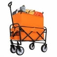 thumbnail image 5 of Minimeetall Extention ExCollapsible Foldable Wagon Cart Beach Wagon Heavy Duty Utility Cart Utility Wagon Grocery Cart For For Camping Shopping Sports Gardeing Fishing Supports 225lbs, 5 of 20