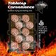 thumbnail image 2 of Parrilla metálica con ranuras - Parrilla plegable para barbacoa, parrilla portátil con ranuras para barbacoa, ideal para acampar y viajar al aire libre., 2 of 5