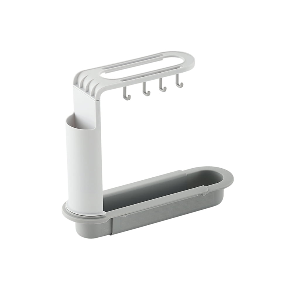 kitchen telescopic sink shelf
