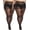 Black-2pairs, variant on Plus Size Sheer Tights for Women,20D Control Top Pantyhose Reinforced Toes High Waist Stockings 2 Pairs 1XL-6XL