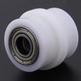 thumbnail image 1 of DYNWAVECA Rouleau de Chaîne d'Entraînement Roue de Tensionneur à Rouleaux de 10 Mm pour Vélo -Fahrrad, avec Roulements Robustes, Quatre Couleurs - Blanc, 1 of 10