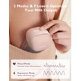 thumbnail image 4 of Momcozy Hands Free Breast Pump S9 Pro, Double Electric Portable Pump with 2 Modes & 9 Levels, 24mm, Pink, 4 of 7