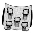thumbnail image 1 of Red de Lanzamiento de Fútbol Americano, 2,1 X 2,1 Metros, Red de Práctica de Béisbol con 5 Bolsillos para Objetivos, Ideal para El Patio de Béisbol Y, 1 of 8