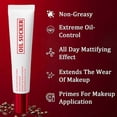 thumbnail image 4 of Oil Sucker, Extreme Mattifying Alkaline Primer, Oil Sucker Primer for Face Before Makeup, Waterproof Sweat Proof Primer Face Makeup, Mattifying Primer--2pcs, 4 of 5