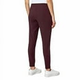 thumbnail image 2 of Mondetta Women's Cozy Warm Fleece Jogger Pant with Pockets (Small/Wine Tasting), 2 of 5