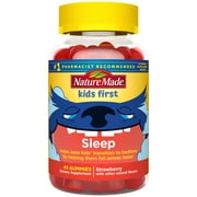 Nature Made Kids First Sleep, Melatonin Gummies for Kids, 45 Count
