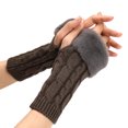 thumbnail image 2 of Baqcunre Warm Gloves, Thermal Gloves for Women Warm Glove Windproof Elastic Texting Black Gloves Women Warm Lined Gloves Warm Thermal Outdoor Gloves, Knitted Gloves, Heating Gloves, 2 of 5