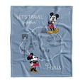 thumbnail image 1 of Set Frazada y almohada Disney Mickey Together 127 x 152 cm azul, 1 of 5