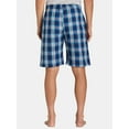 thumbnail image 3 of Hanes Men's Soft Woven Sleep Shorts, 10" Inseam, 3 of 5