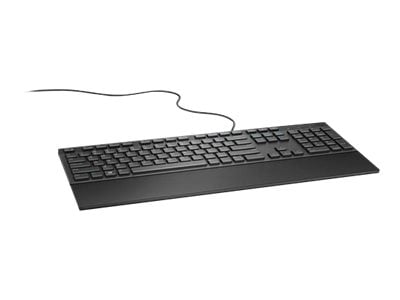 Dell UK Tastatur USB 2.0 KB212-B höhenverstellbar US QWERTY black Keyboard OVP 