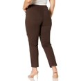 thumbnail image 2 of Pantalones Gloria Vanderbilt Amanda de Tiro Alto Ajustados color Café 6P, 2 of 2