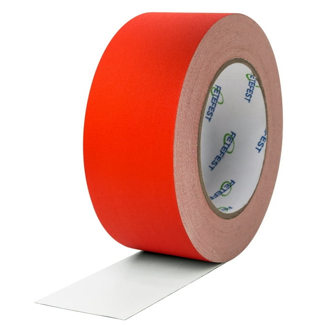 Gaffers Tape Red Heavy Duty, 2" by 30 Yards, Professional Grade Gaffer