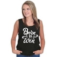 thumbnail image 3 of Born Win Winner Victory Motivation Tank Top Tee Shirt Women Brisco Brands X, 3 of 5