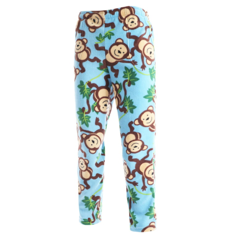 Ma Croix Mens Pet Fuzzy Pajama Pants Fleece Brushed Sweatpants Sherpa  Sleepwear