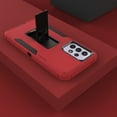 thumbnail image 7 of Allytech Galaxy A33 5G Case for Samsung A33 5G Cover, Hard PC + TPU Shockproof Anti-Scratch Built-in Kickstand Support Magnetic Car Mount Rugged Case for Samsung Galaxy A33 5G 6.4", Red+Black, 7 of 7