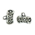 thumbnail image 1 of 50x Loop Bail Big Hole Spacer Beads Charm Colgante Resultados de La Joyería, 1 of 5