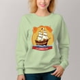 thumbnail image 6 of Women's  Crew Neck Pullover Cozy Clothes Autumn Winter-COLUMBUS DAY, 6 of 16