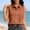 *Gold, variant on Women's Plaid Notch Collar Sleeveless Button Shirt,Casual Trendy Blouse Orange,Women's Plus XL