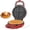 Red, variant on Electric Mini Waffle Maker, 6-inch Belgian Waffle Maker Flip with Ceramic Non-stick Coating, waflera pequena, Rotating Flip chaffle maker, Graphite